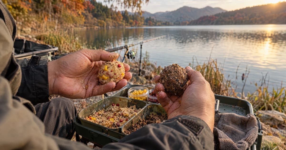 秋季饵料味型怎么调：从清淡果香转向腥香的时机